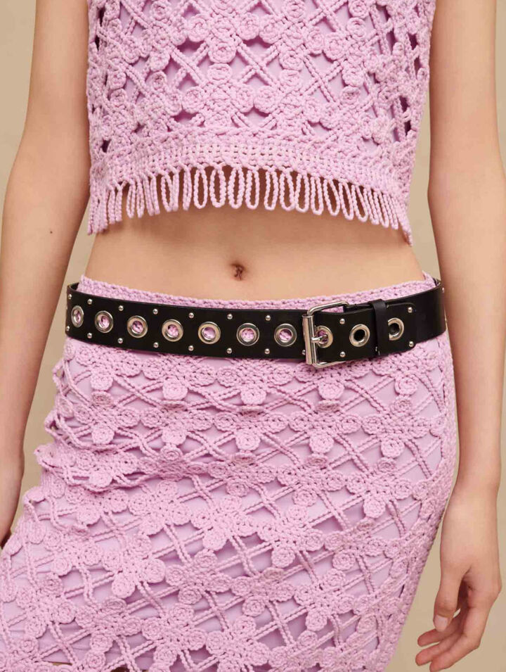 Crochet crop top