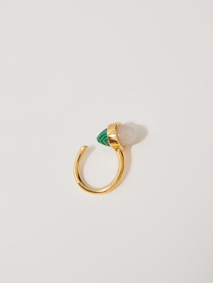 Ring adorned