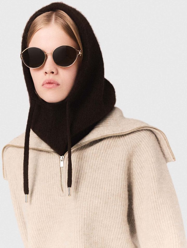 Yak wool balaclava
