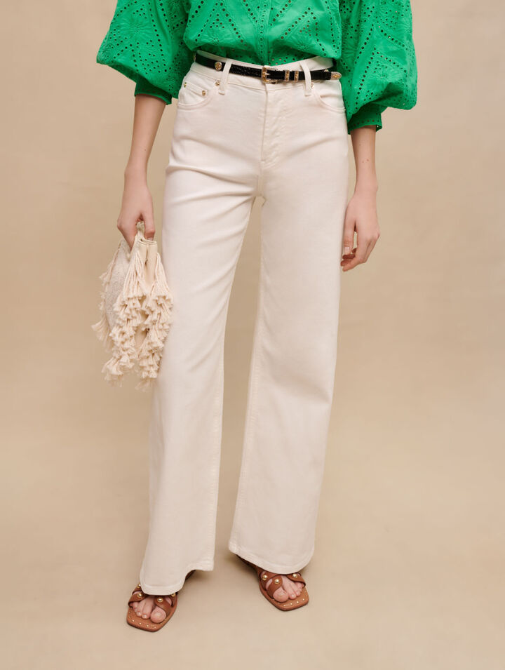 Wide-leg jeans