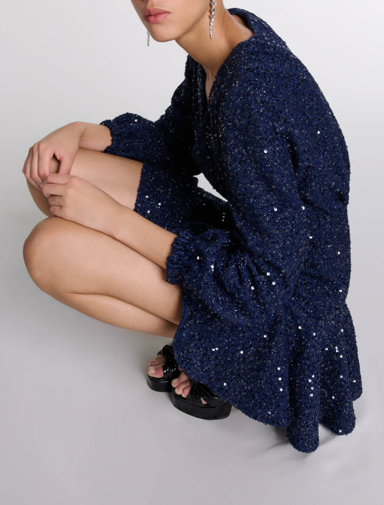 Short sequin dress