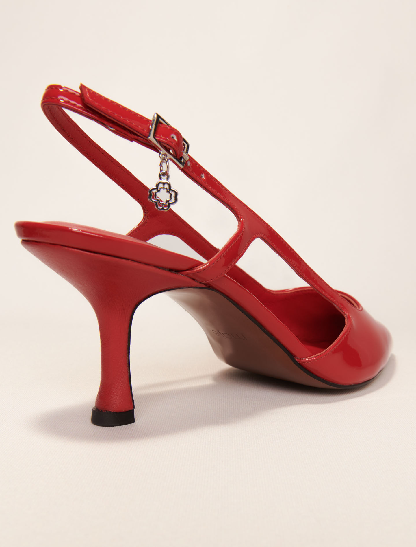 サンダル・ミュール Eve Pumps - Rouje - Leather - Red 3665385259497_BACK_f1e34703d5_