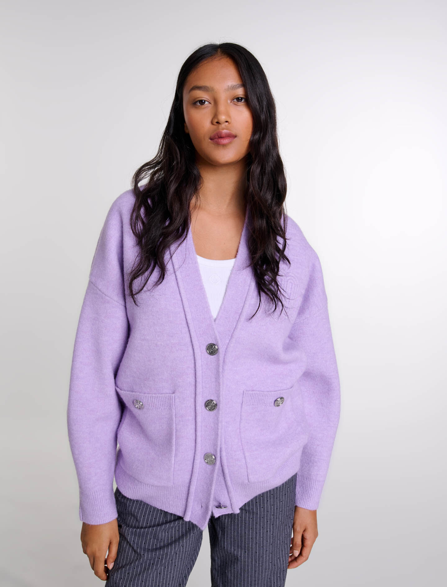 Longline cardigan - Cardigans | Maje Longline cardigan - Cardigans | Maje