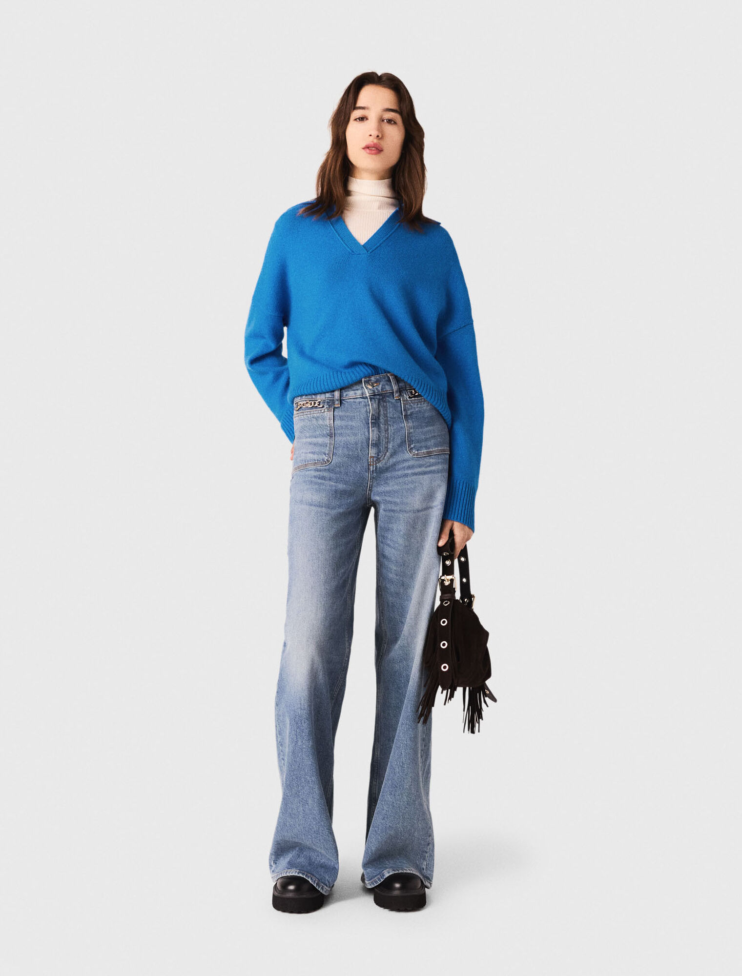 Wool-blend jumper
