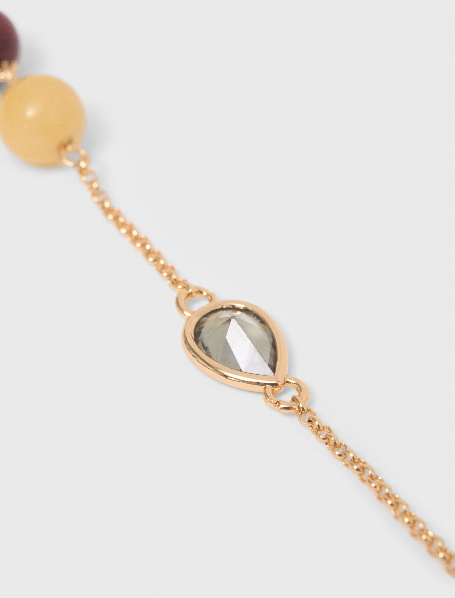 Bracelet with pearl and rhinestone
