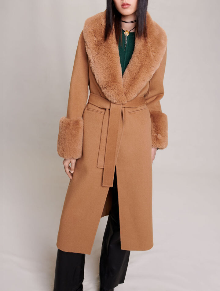 Long wool coat