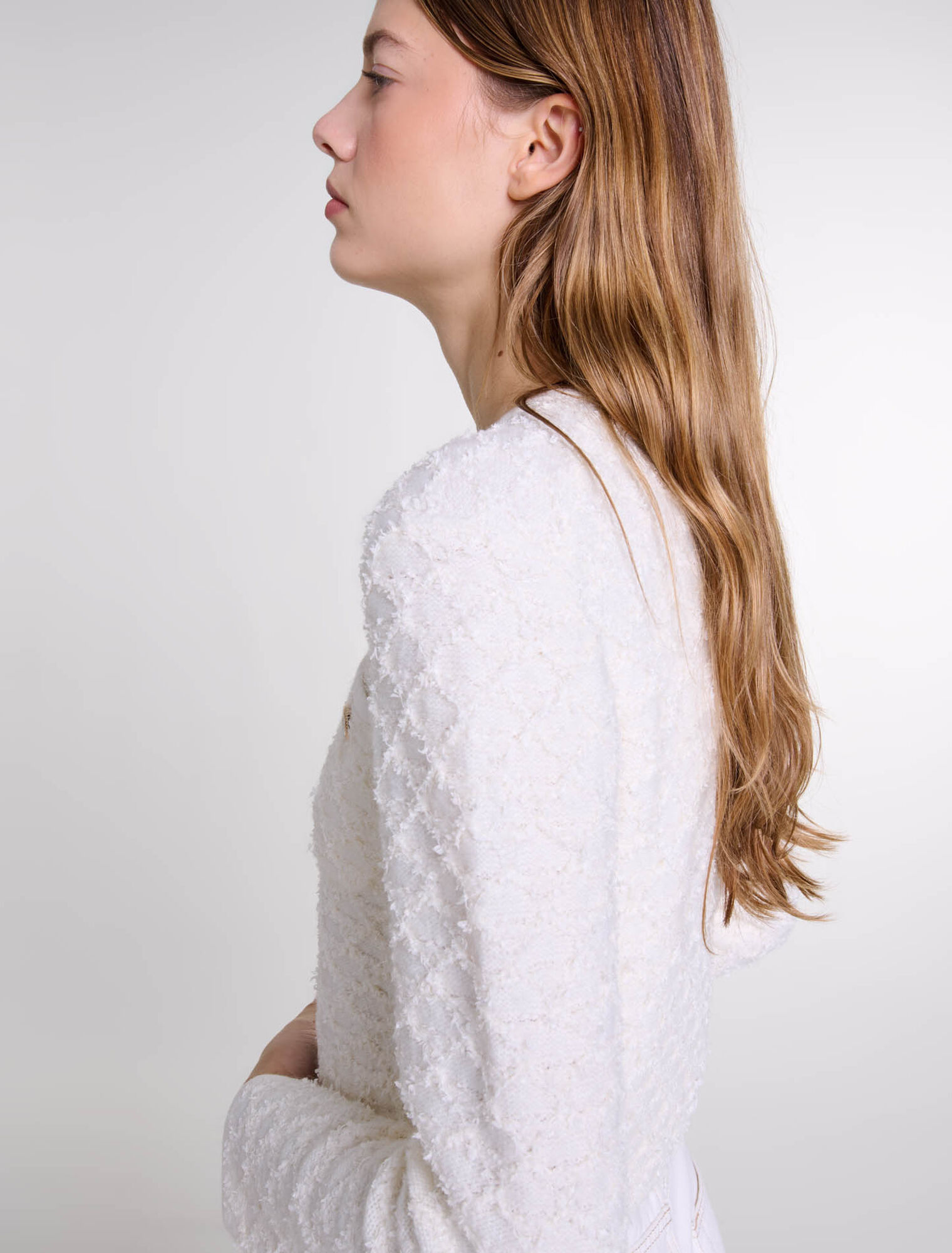 Knit cardigan