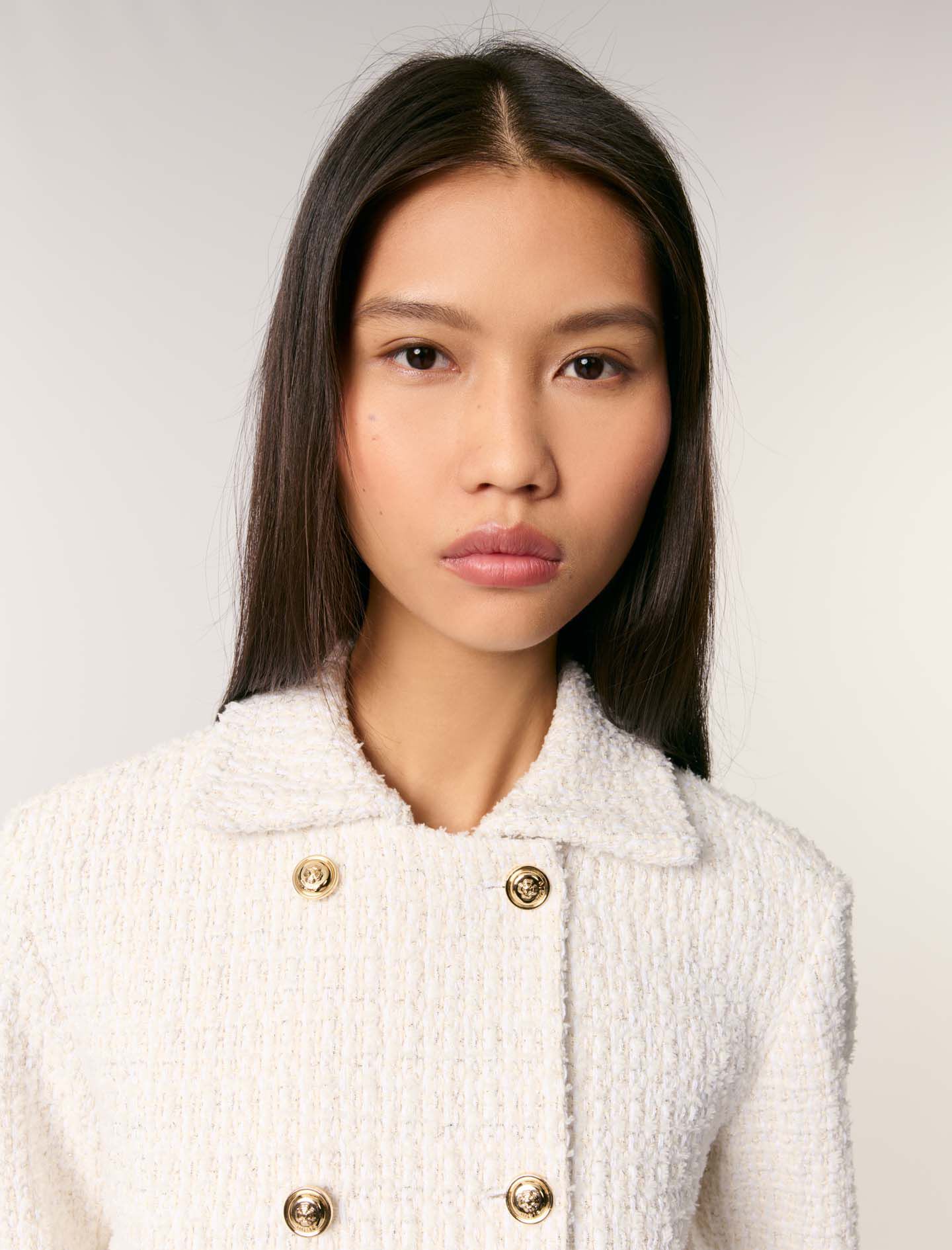 Short tweed jacket - Jackets | Maje