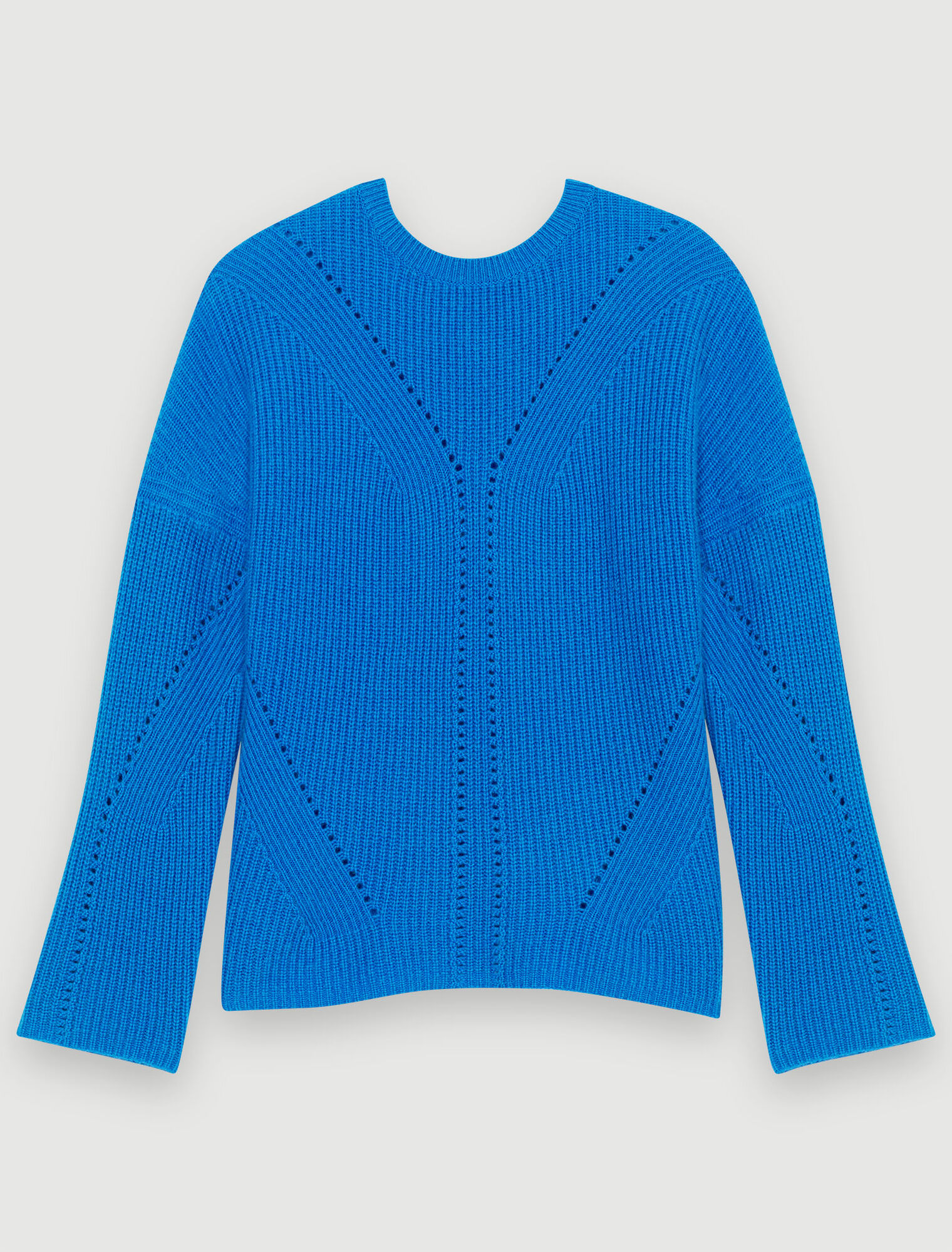 Ribbed cashmere jumper