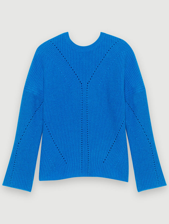 Ribbed cashmere jumper