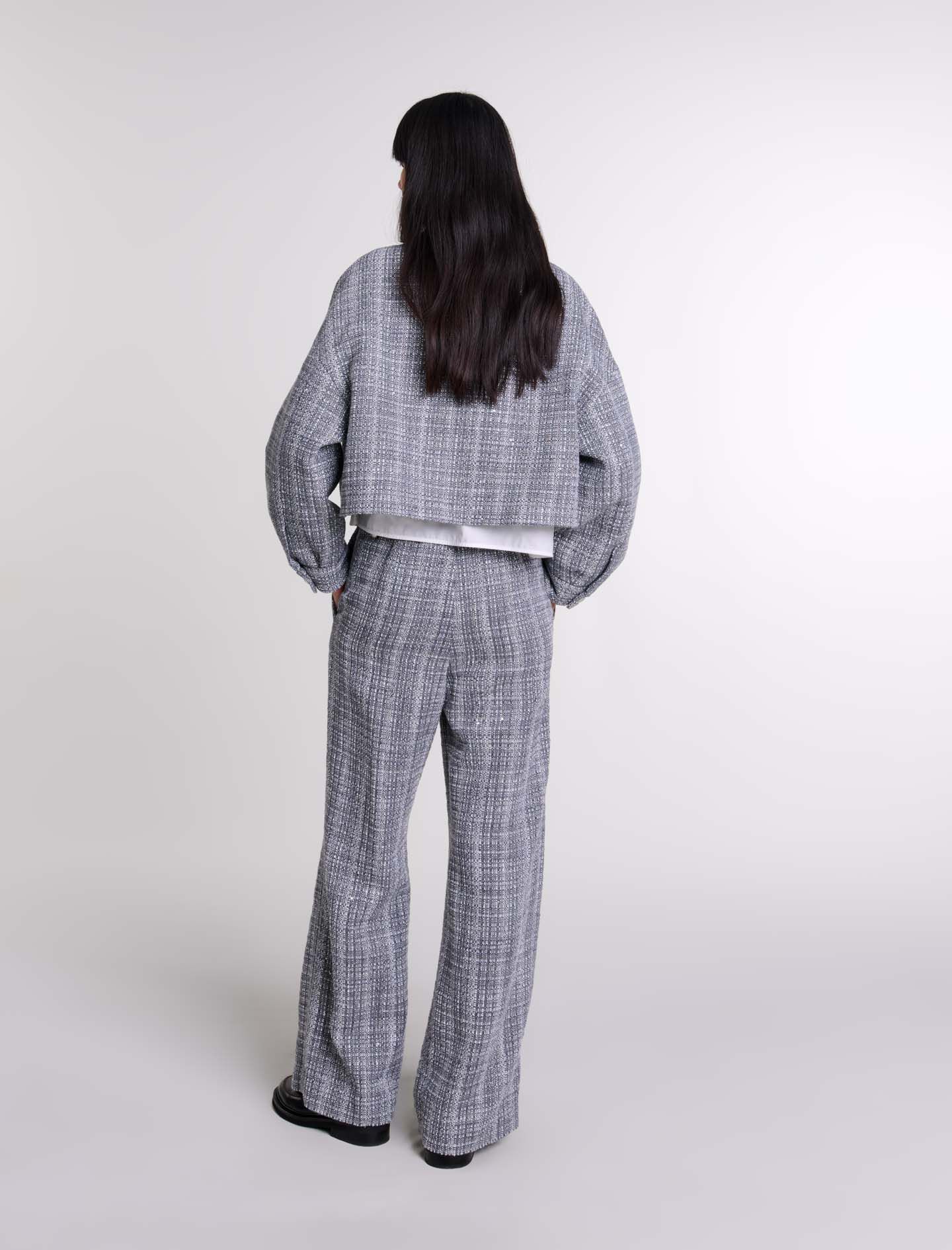 Short tweed jacket - Blazers | Maje