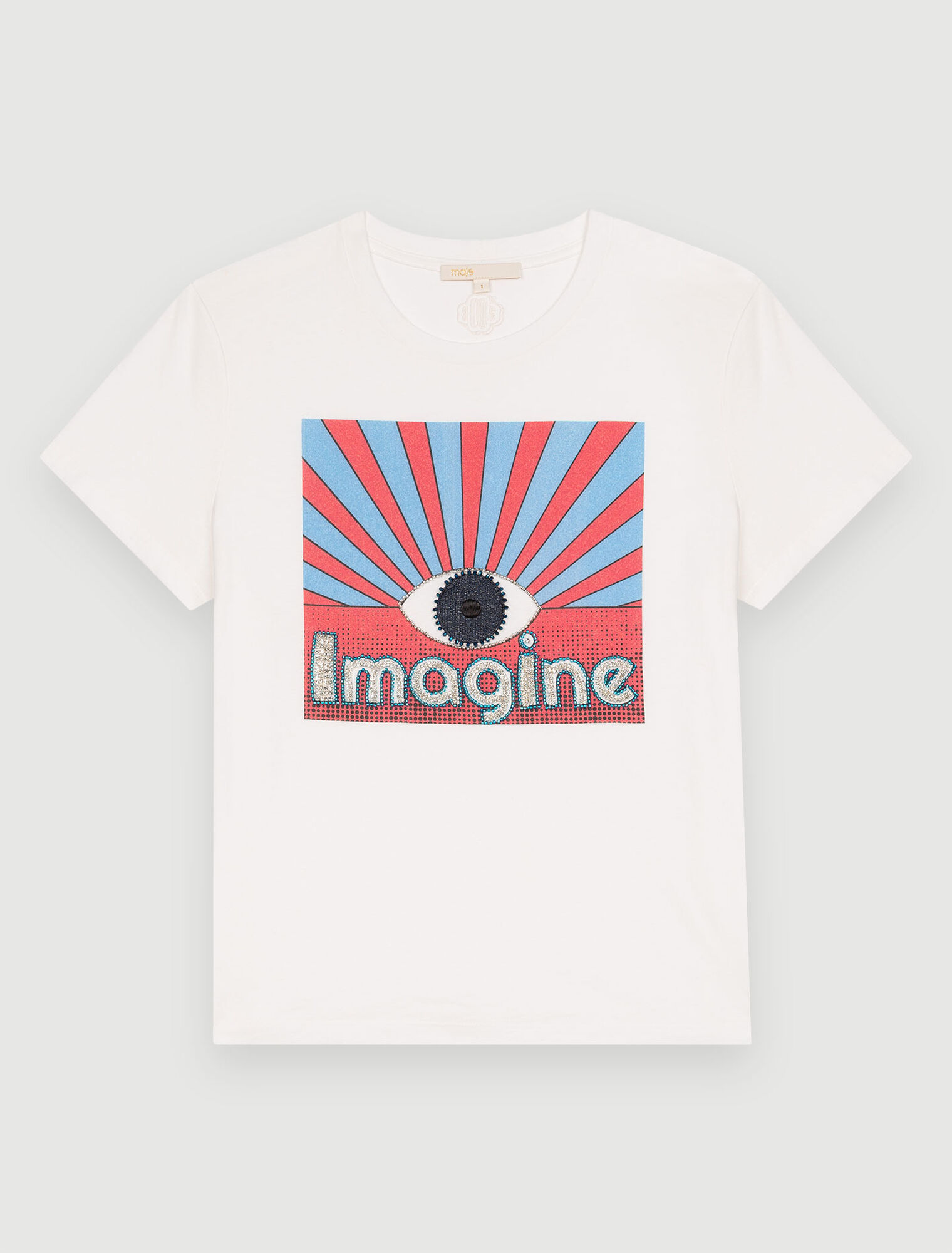 Silkscreen printed T-shirt