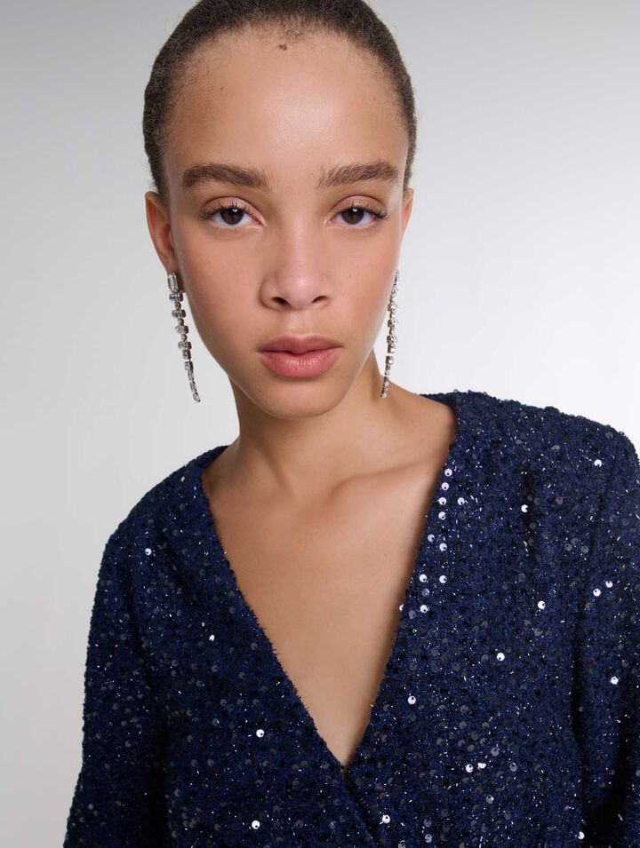 Short sequin dress
