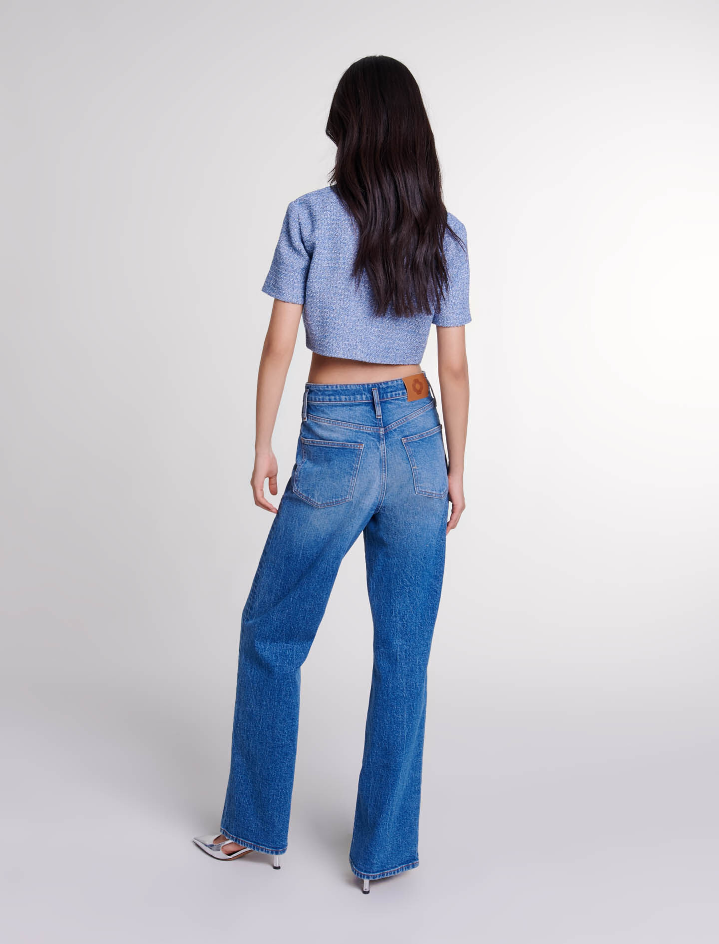Tweed top - | Maje