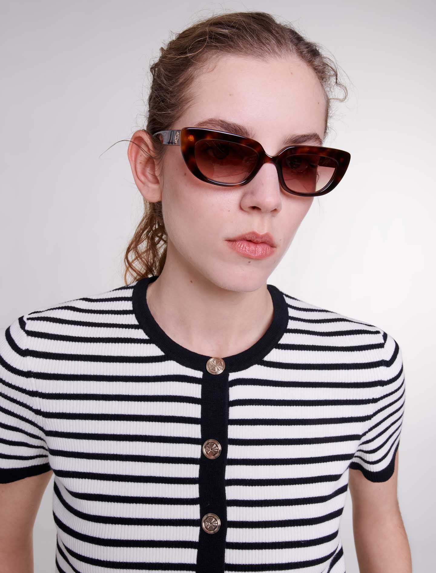 Slim cat eye glasses on sale