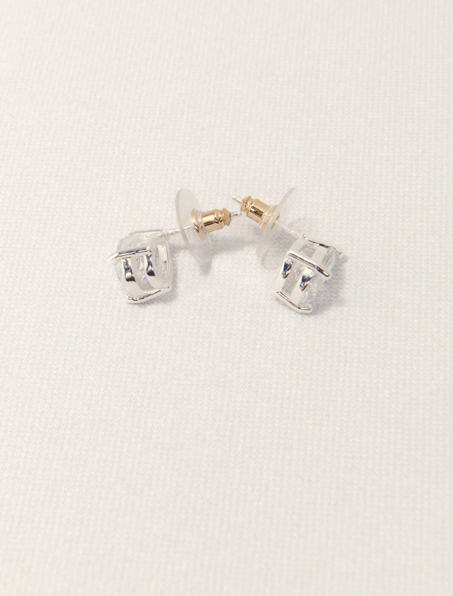 Small rhinestone earrings