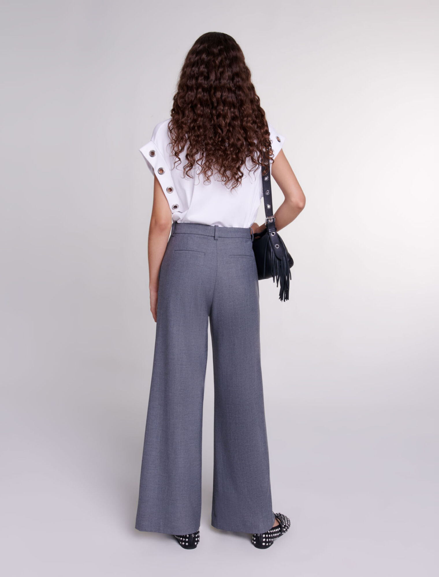 Wide-leg trousers