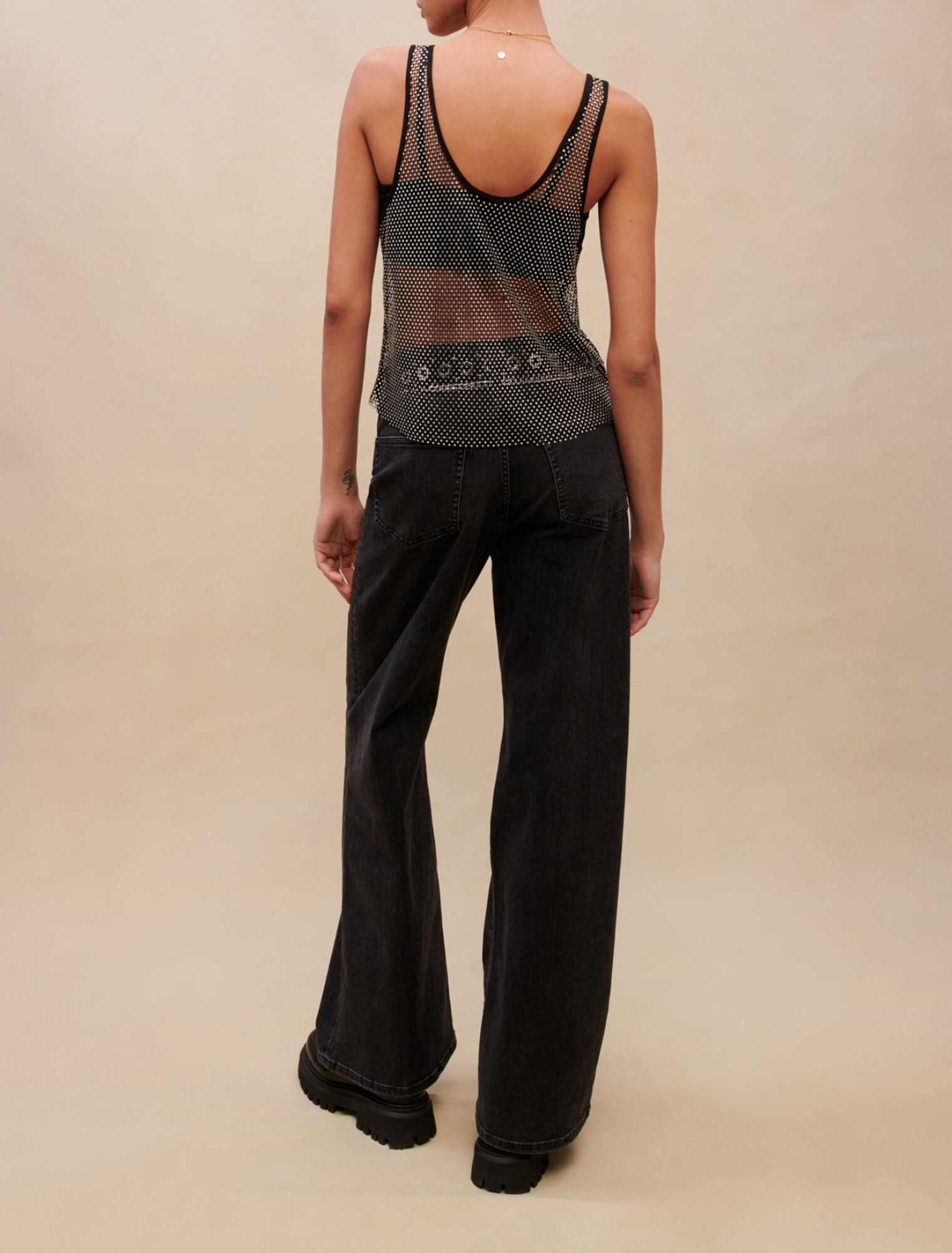 Diamanté top