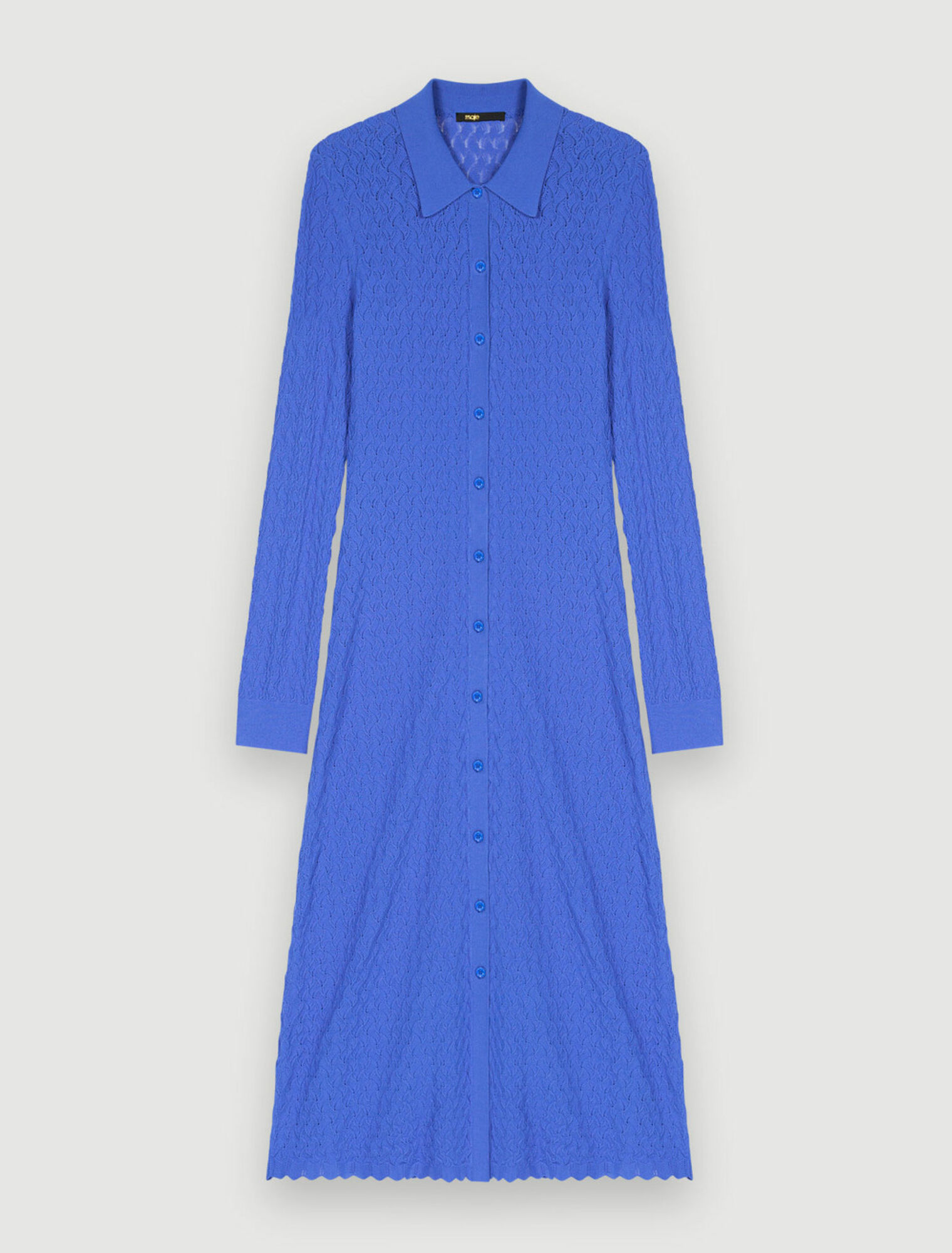 Pointelle cardigan