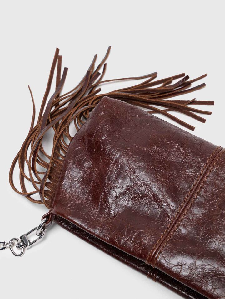 Patent leather Miss M Pouch bag