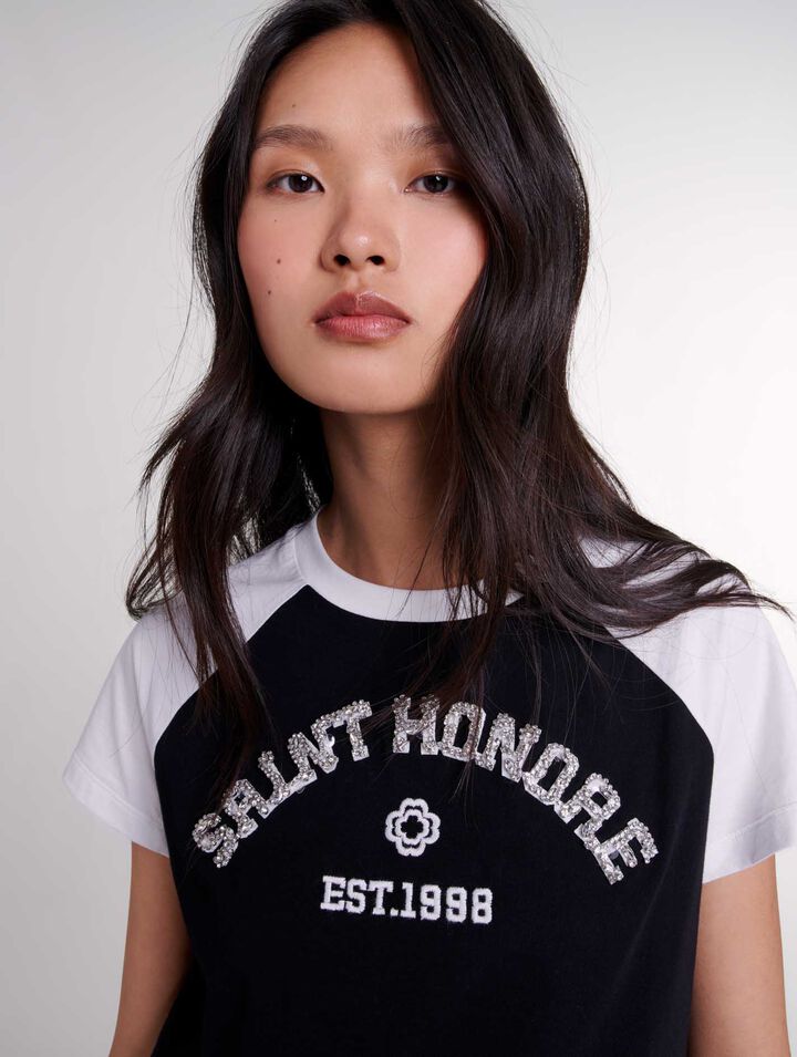 Saint-Honoré diamanté T-shirt