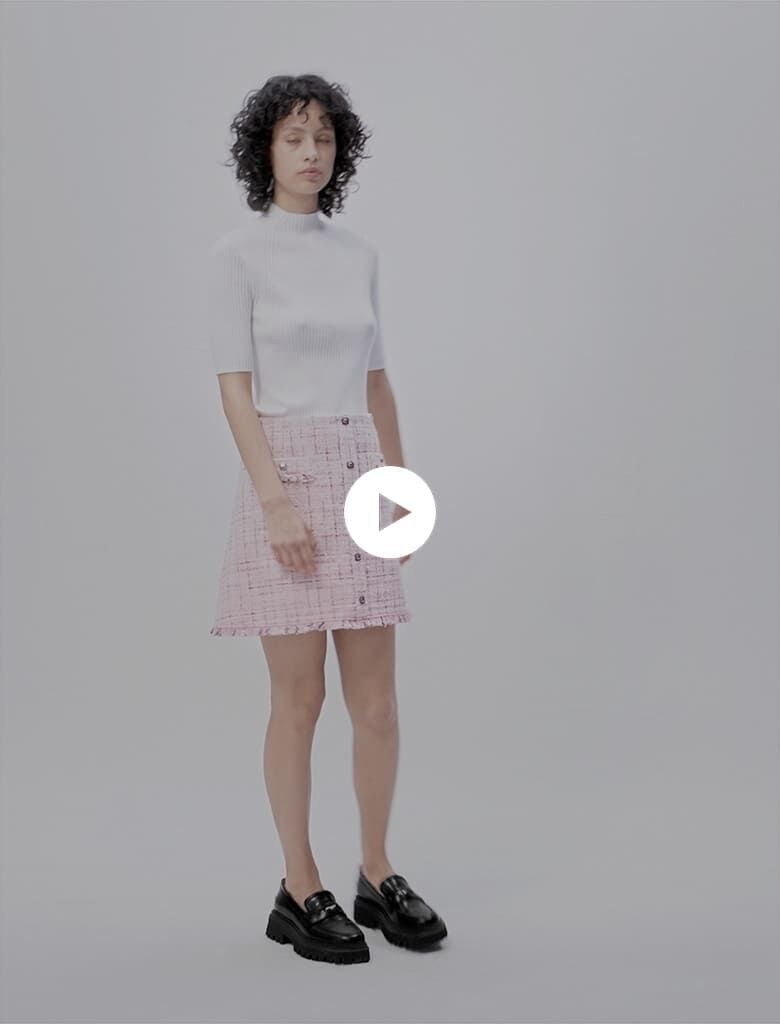 Tweed skirt Mini skirts Maje