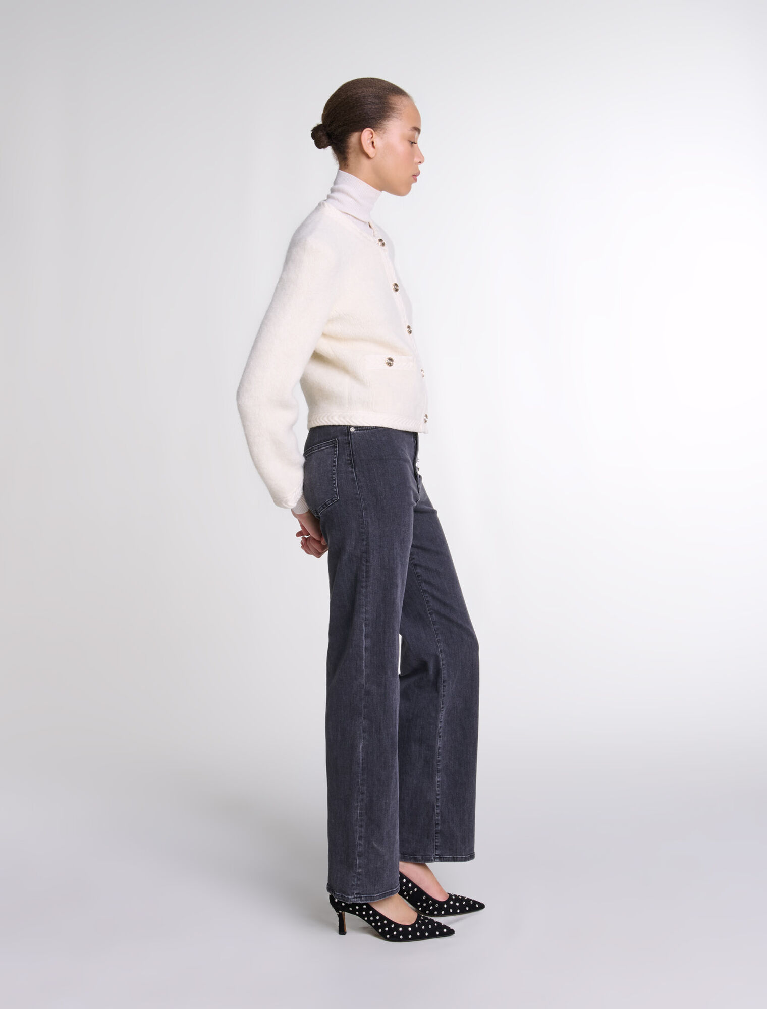 Knit cardigan