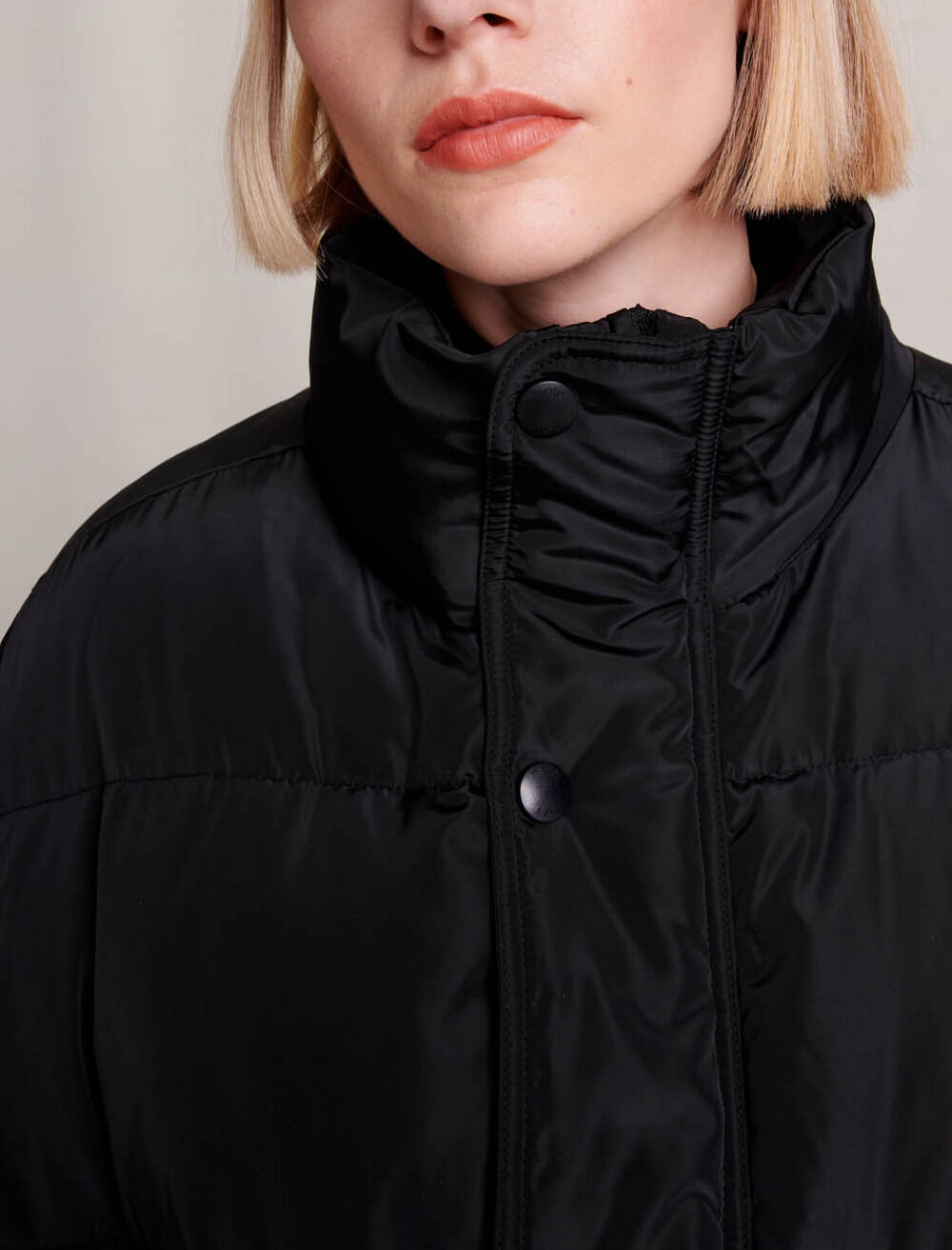 Sleeveless puffer jacket - Coats | Maje Sleeveless puffer jacket - Coats | Maje