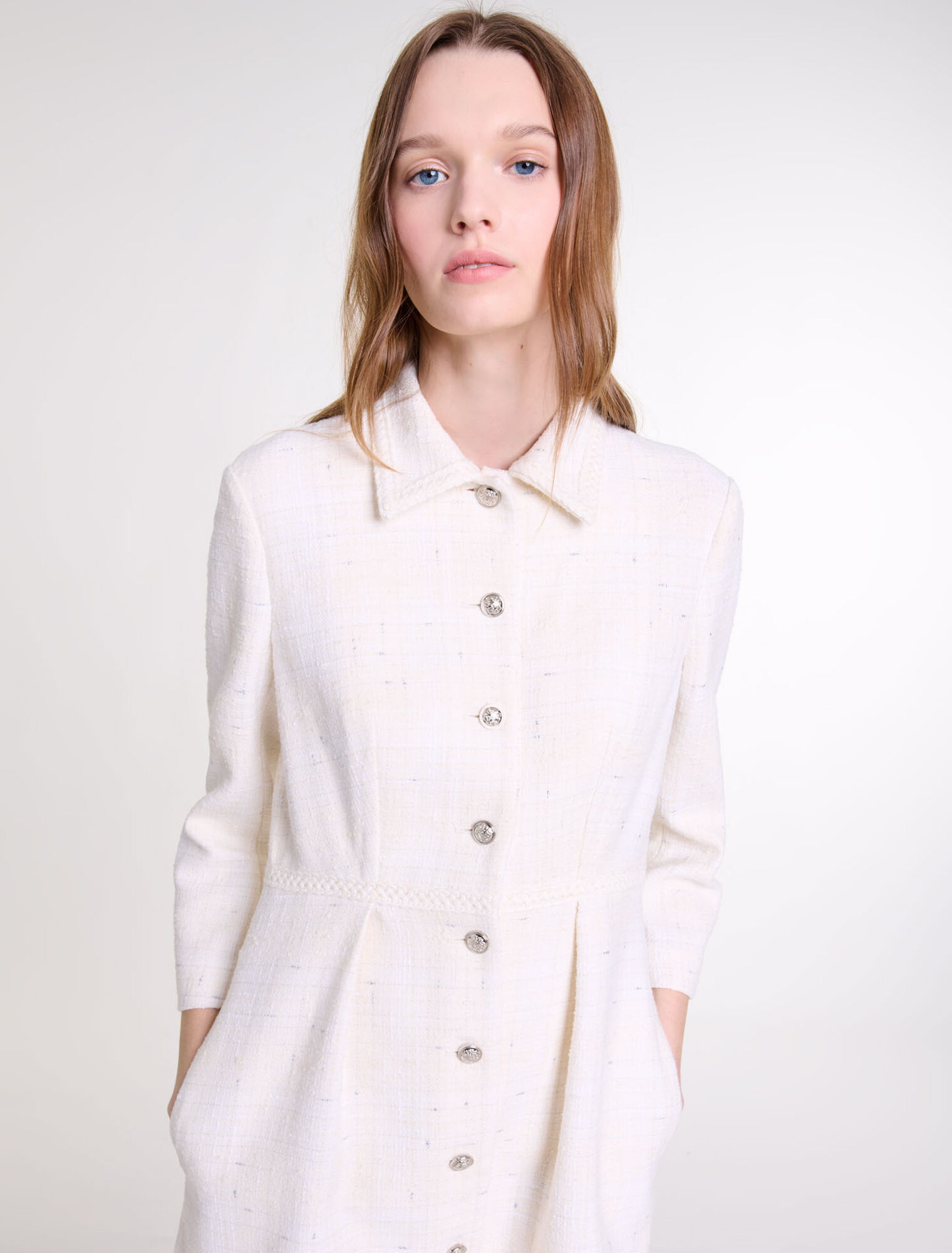 Short tweed dress
