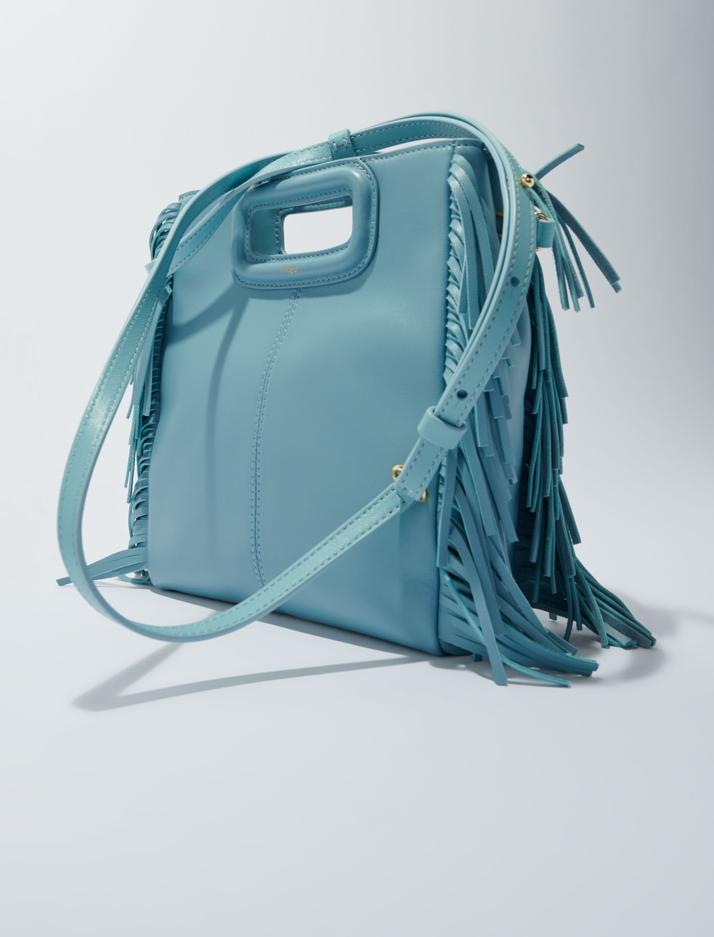 Maje mini m bag clearance