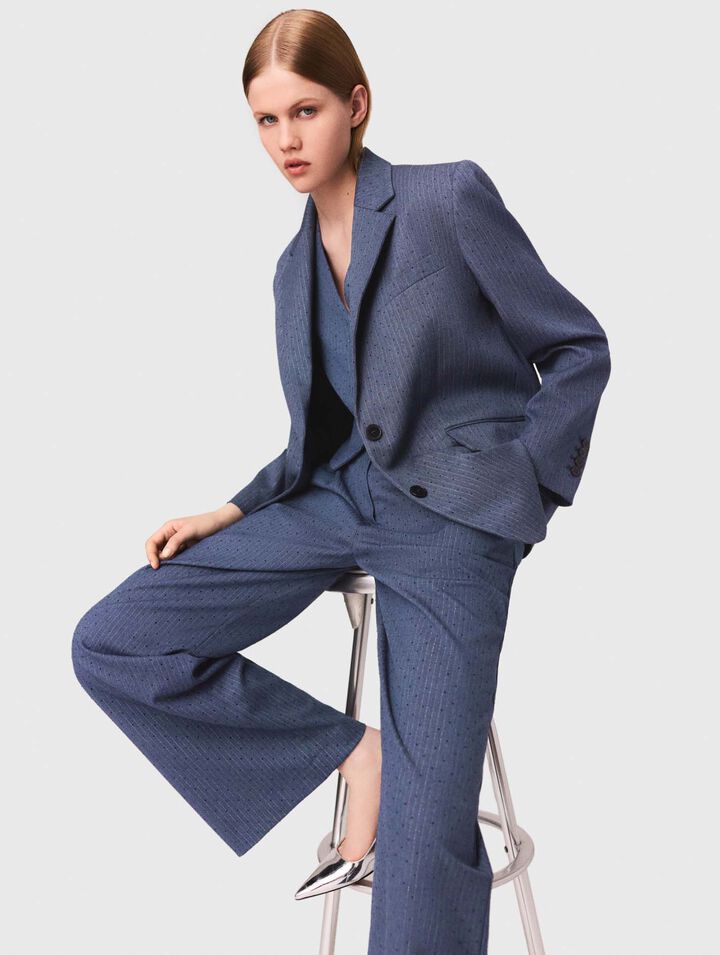 Rhinestone suit jacket