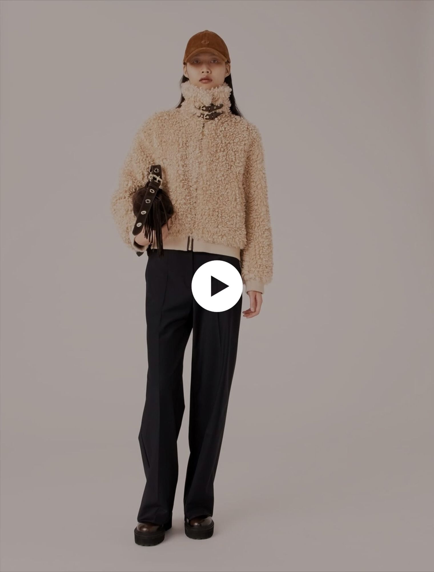 Short bouclé jacket
