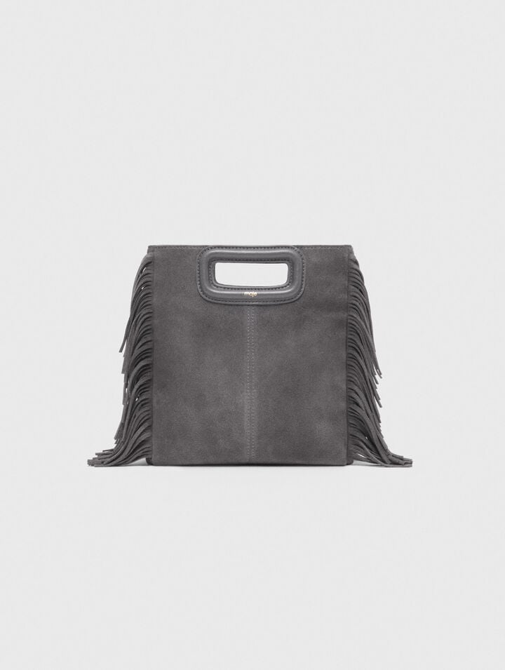 M bag in suede leather