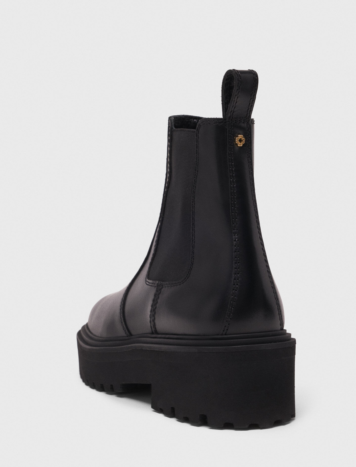 ちょ Chelsea boots Black / Gray for Women | Maje