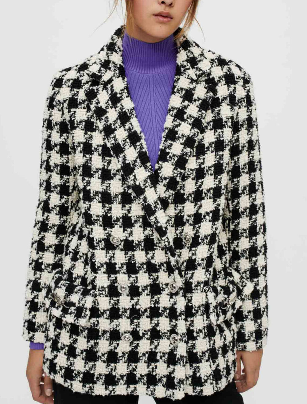 ジャケット・アウター Jieda HOUND'S TOOTH OVER COAT Jieda（ジエダ）の「【PULP】JIEDA / ジエダ HOUNDS TOOTH OVER