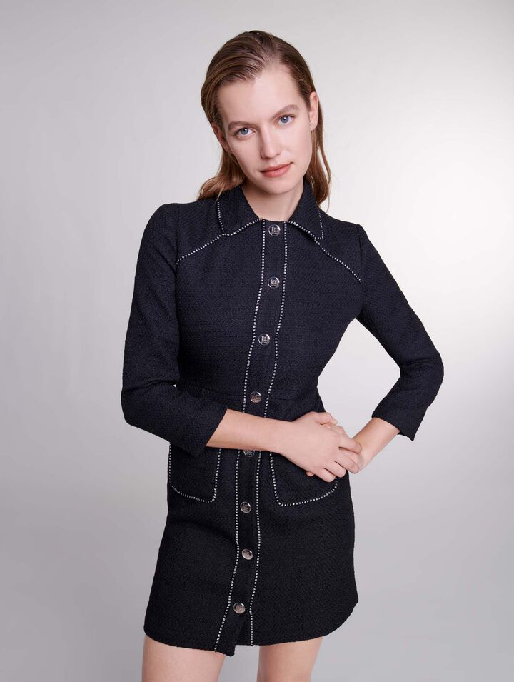 Short tweed dress