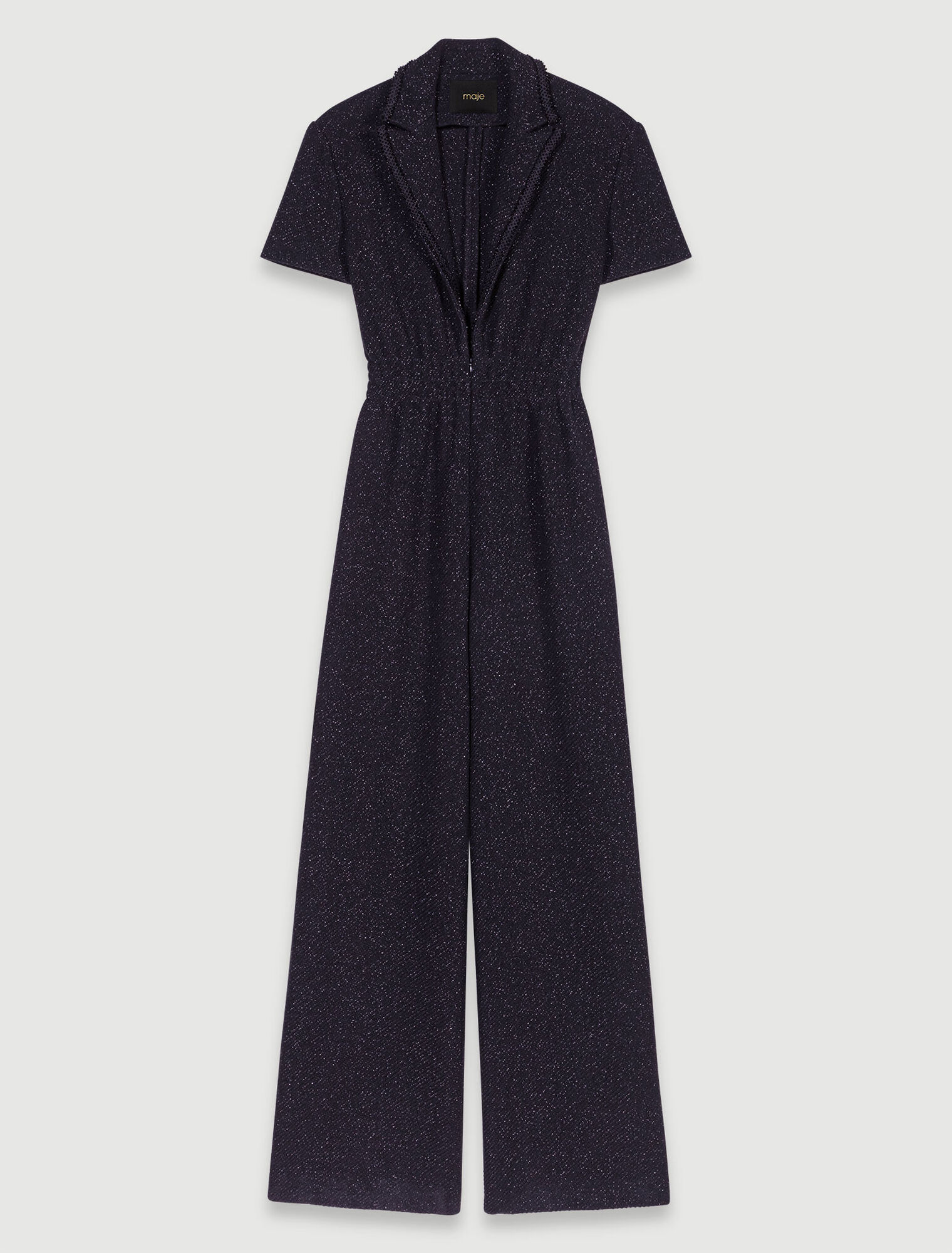 Tweed trouser suit
