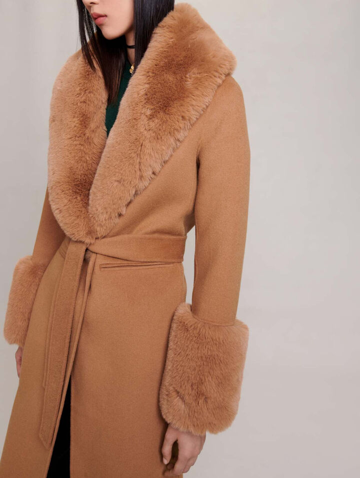 Long wool coat