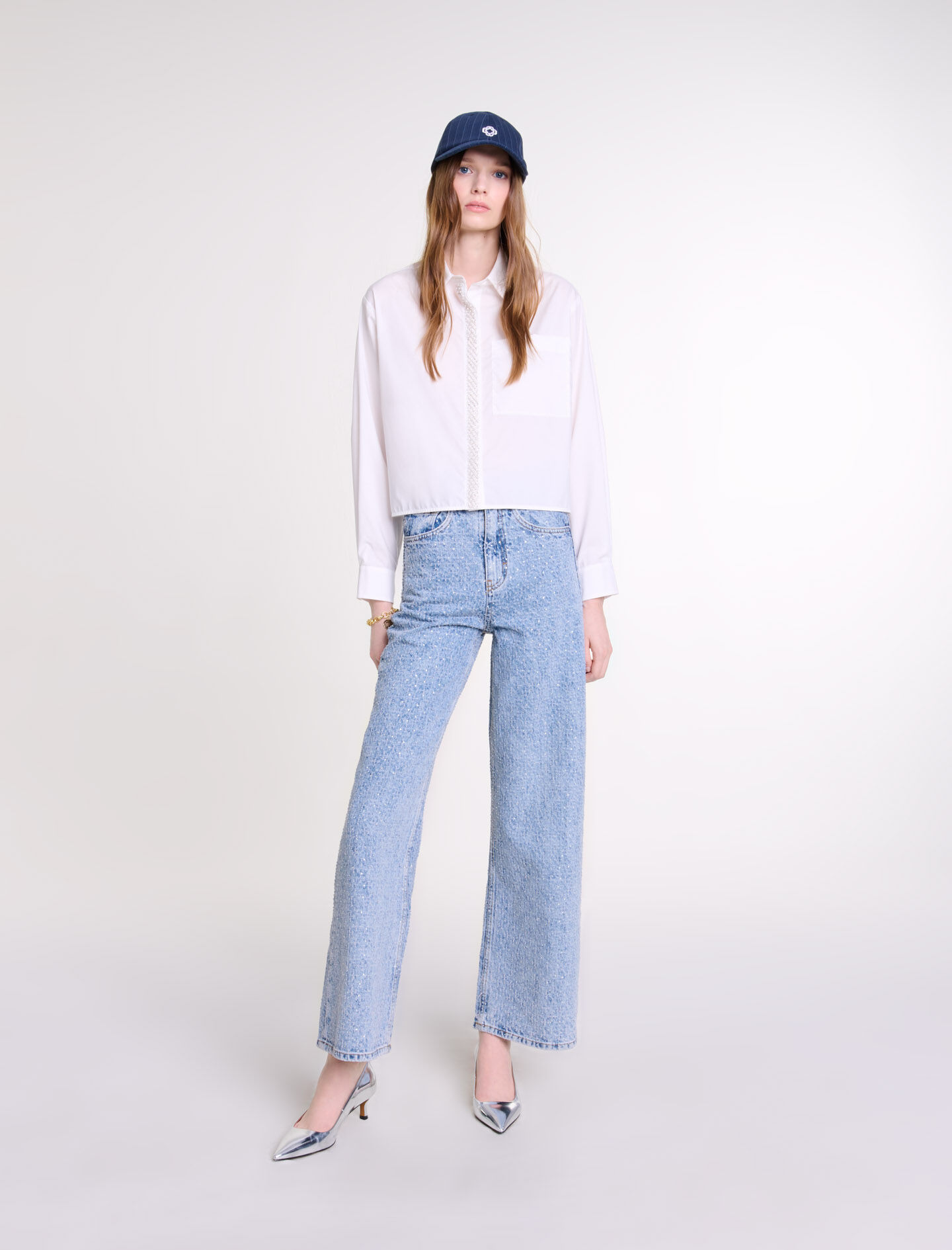 Maje jeans sale hot sale