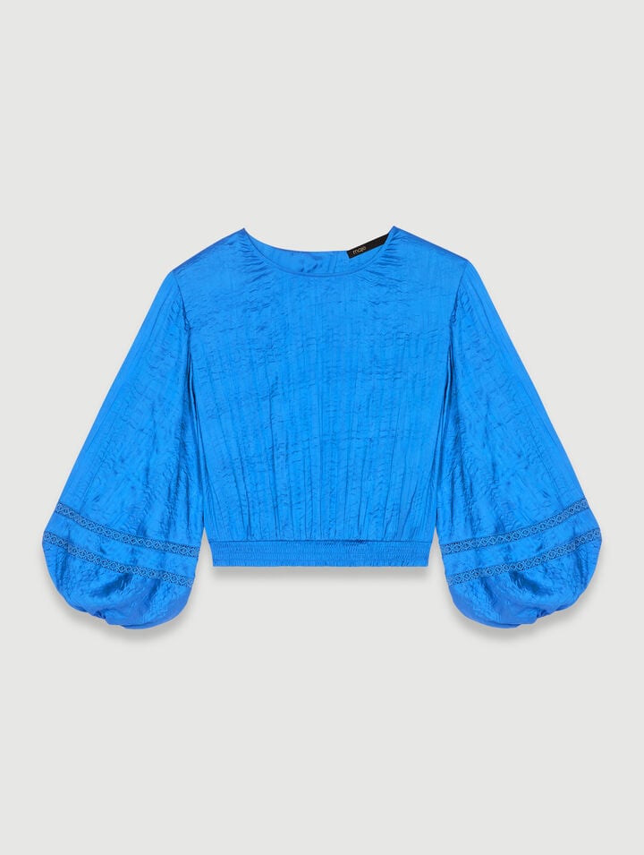 Satin top