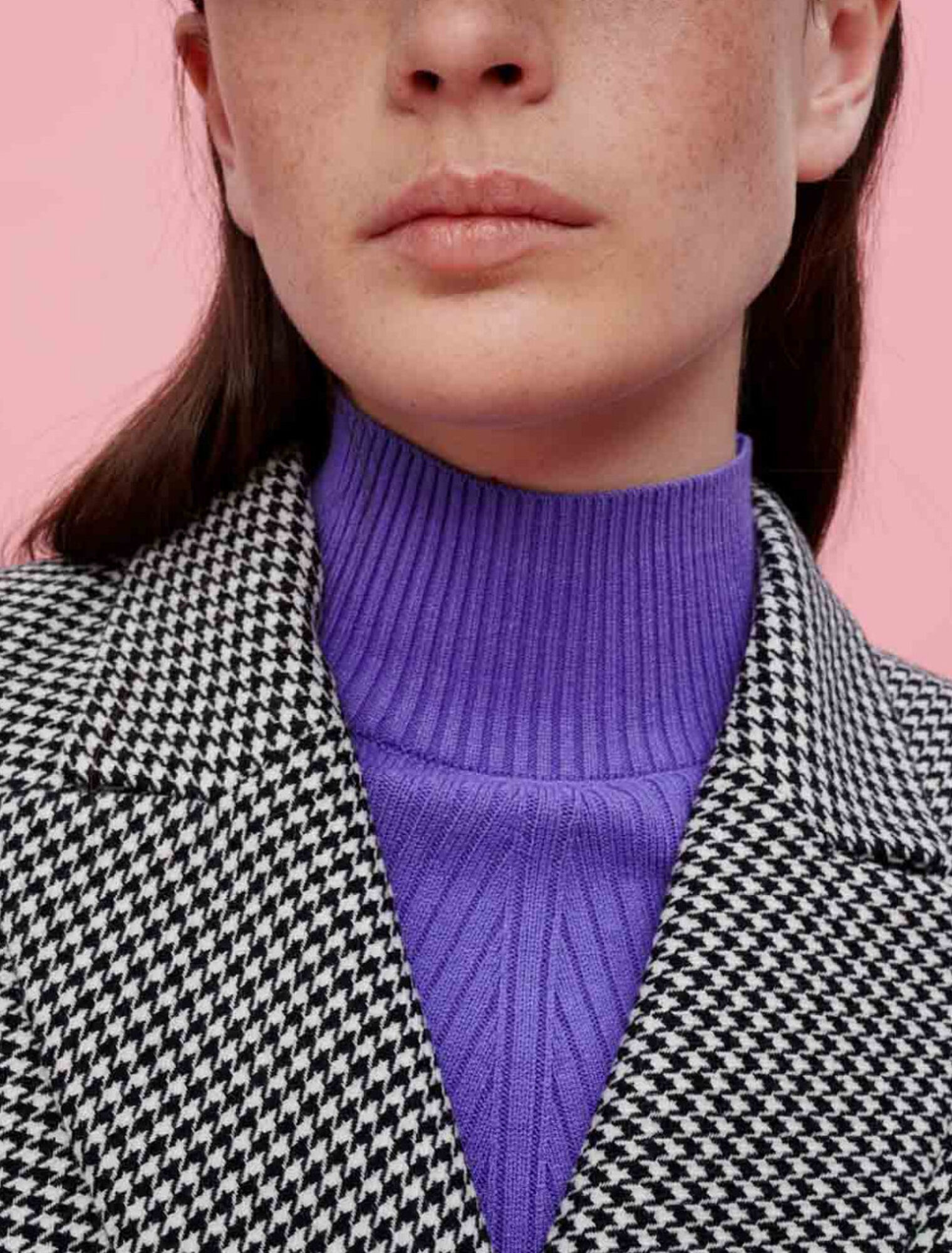 Houndstooth straight jacket