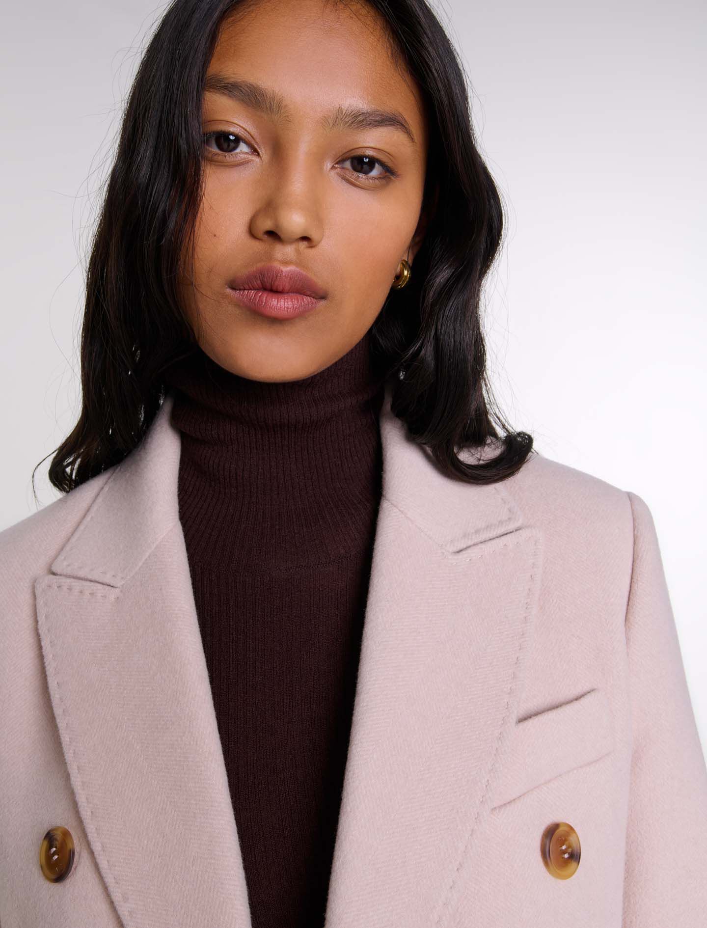 Long lined coat - Long coats | Maje