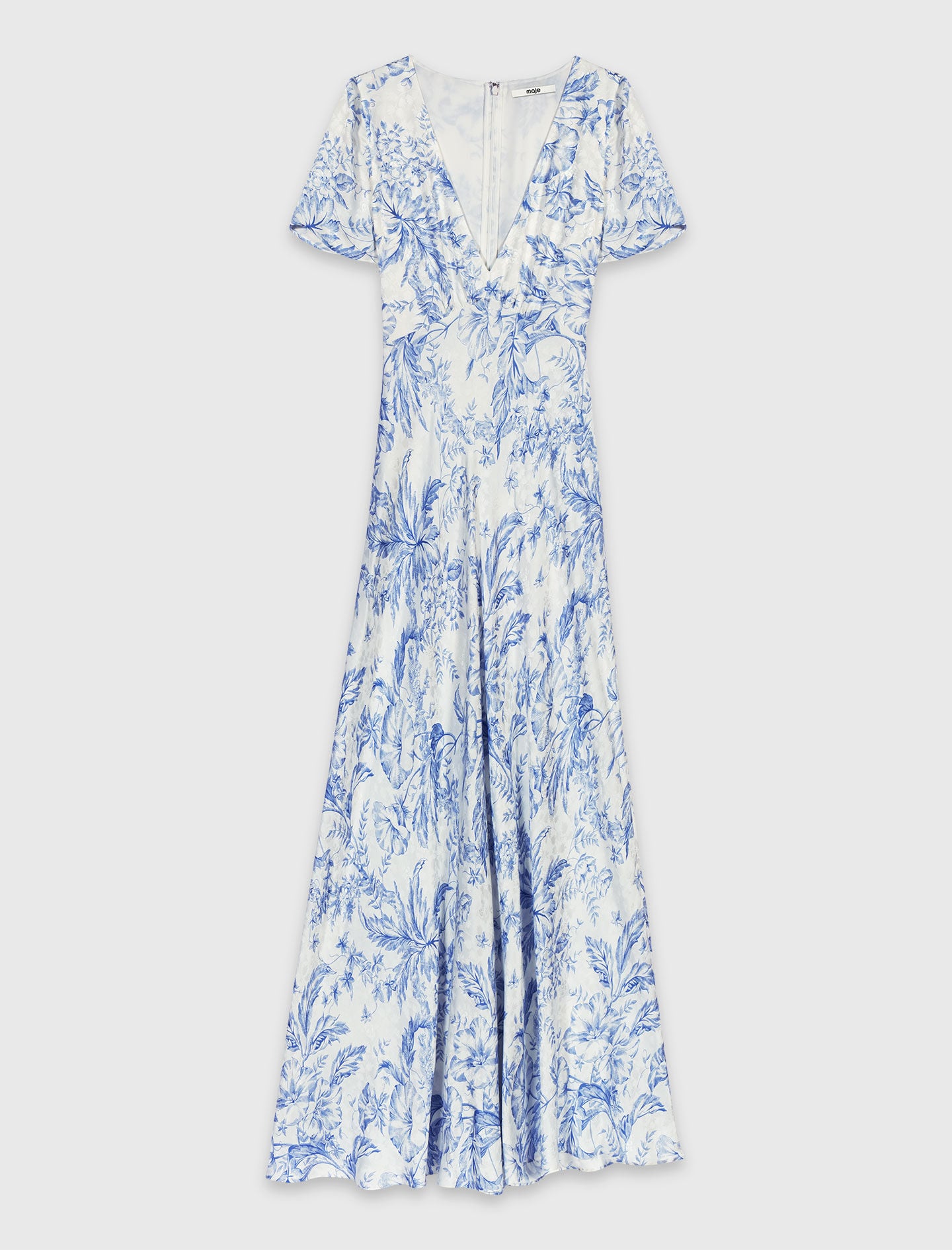 Flowing patterned maxi dress 6