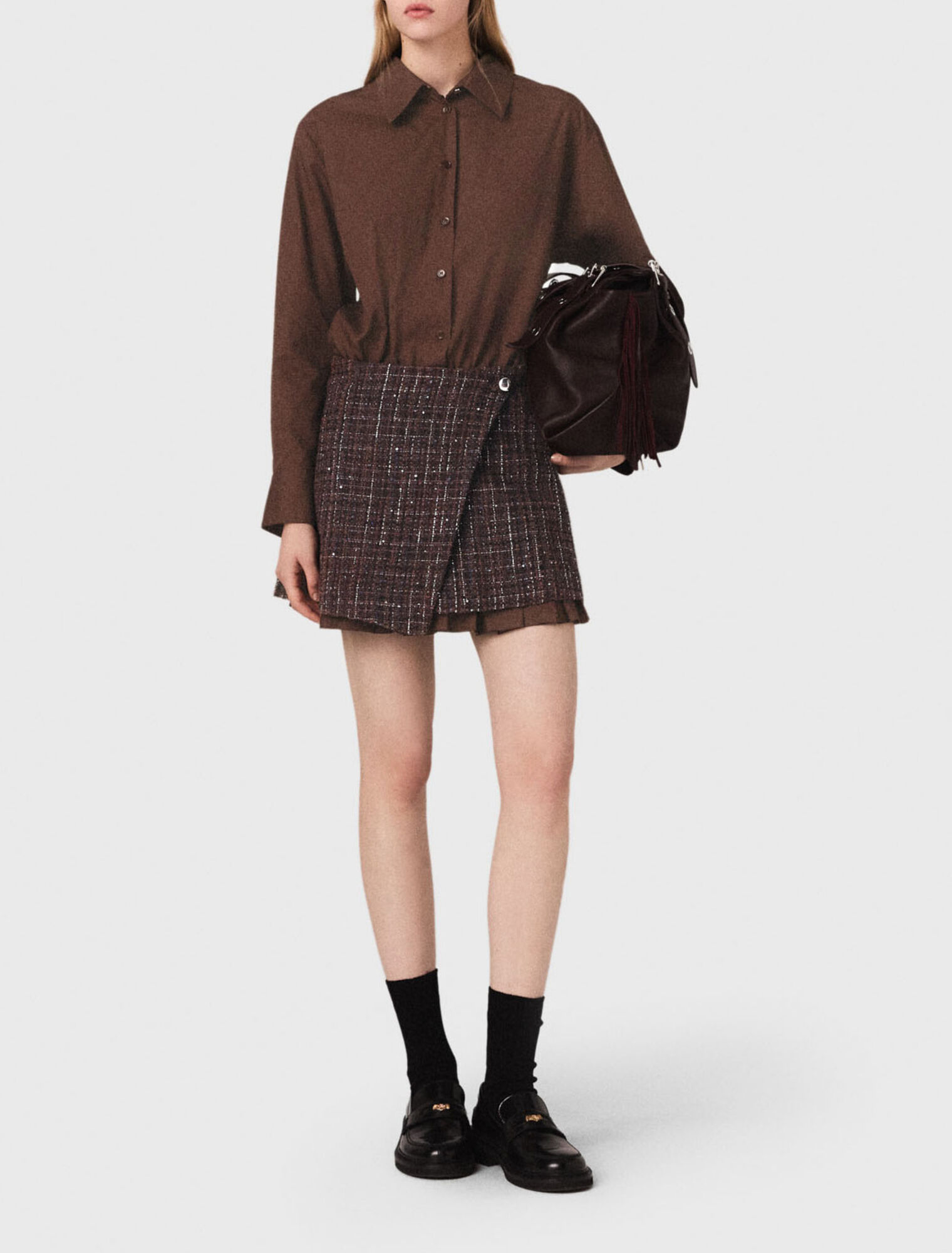 Two-in-one short dress