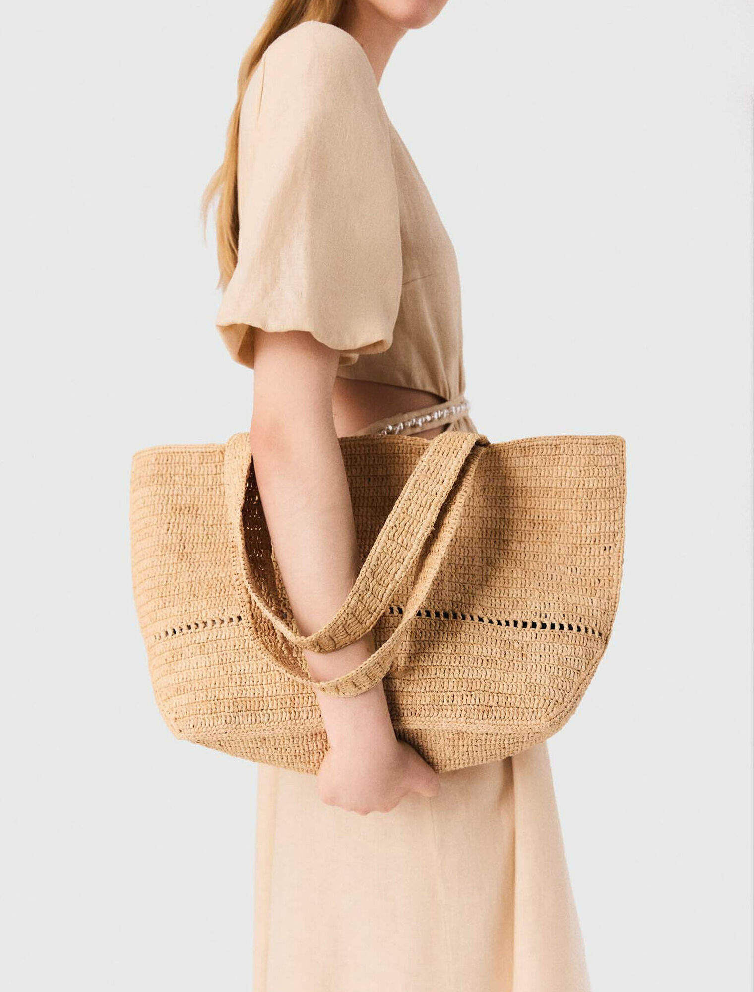 Linen maxi dress