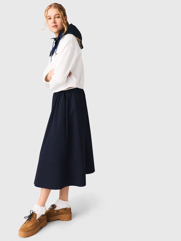 Sailor print sweatshirt