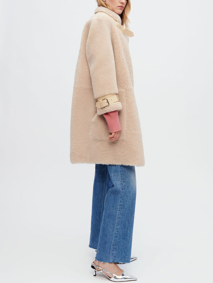 Shearling coat