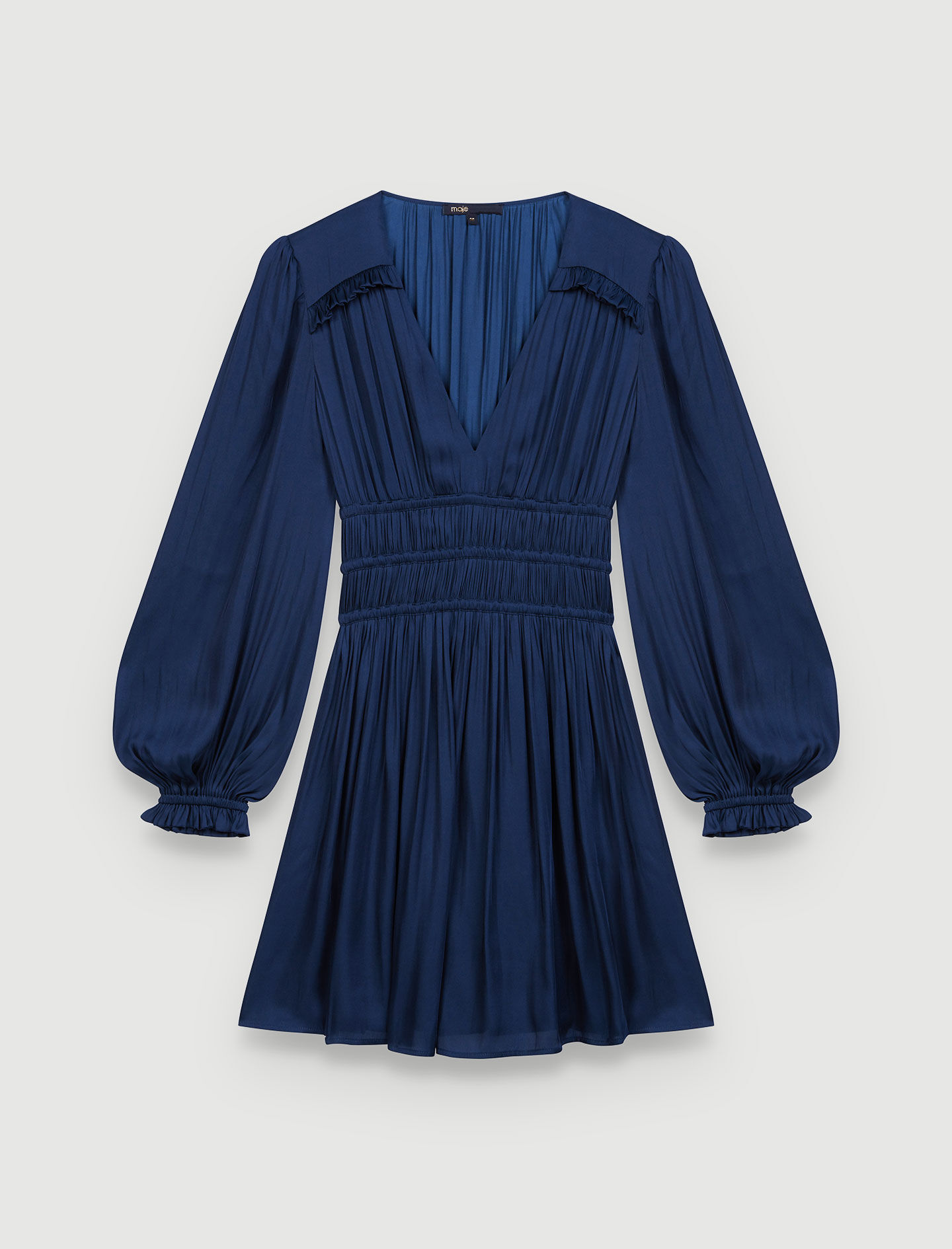 Women s Blue dresses The Latest Styles Maje