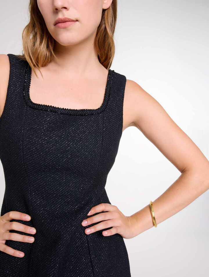 Short rhinestone dress