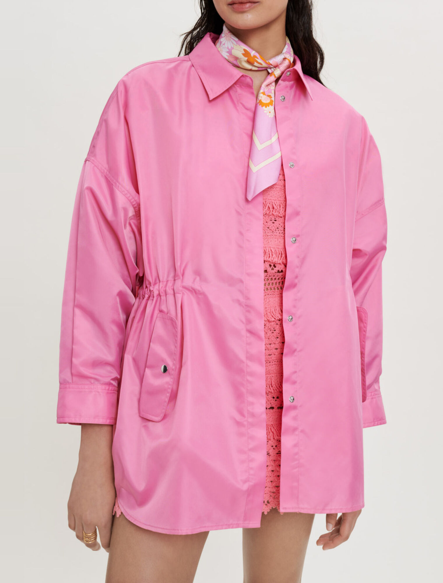 Windcheater in technical fabric